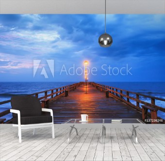 Picture of Morning at the Pier